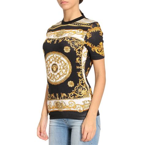 metallic VERSACE Clothing for Women 